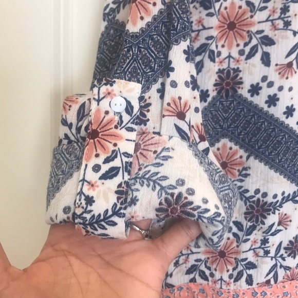 En Elly Jenni Drawstring Tunic XS Boho Chic - Picture 4 of 6